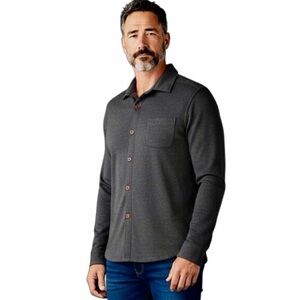 Tommy Bahama Barra Grande CPO Jacket, Grey, Size XL (EUC)